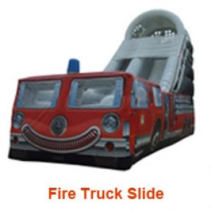 Fire Truck Slide Rental