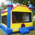 Castle Bounce House & Slide Combo