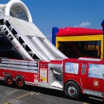 Fire Truck Slide - Entrance