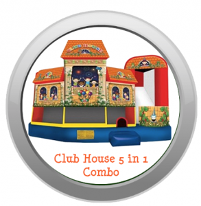 Club House 5 in 1 Inflatable