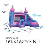 princess castle combo dimensions