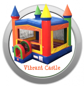 Vibrant Castle Bounce House